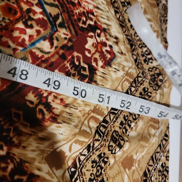 Emma And Michele Dress Midi Boho 2x Tank Dress Eclectic Hippie - Picture 4 of 6